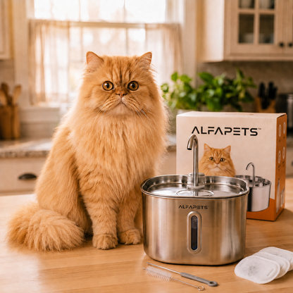 ALFAPETS™ SteelFlow – Fontana per Gatti 2,2L